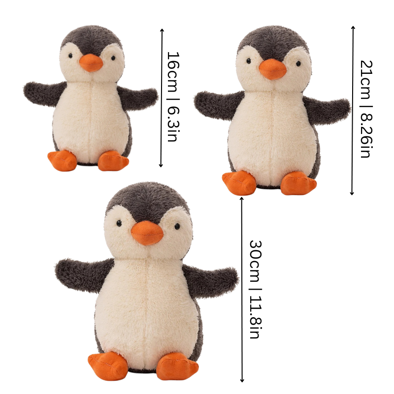 Penguin Plush Toy – Cuddly Snugguin Penguin Soft Buddy for Kids