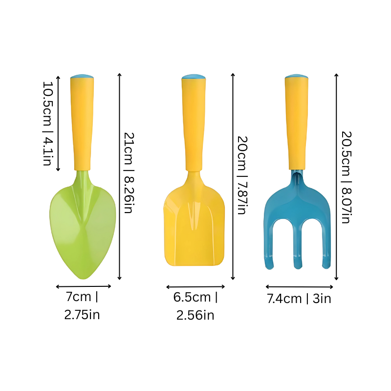 Kids Gardening Tool Set | Complete 7-Piece Kit with Protective Gear for Hands-On Outdoor Learning and Fun