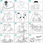 Mini Pottery Studio for Kids | Electric Pottery Wheel Craft Kit – Ideal Gift for 6–10 Year Old Girls & Boys