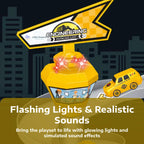 Multi-Storey Toy Garage with Lift – Interactive Parking Set with Cars and Racing Tracks for Kids, Perfect for Imaginative Play