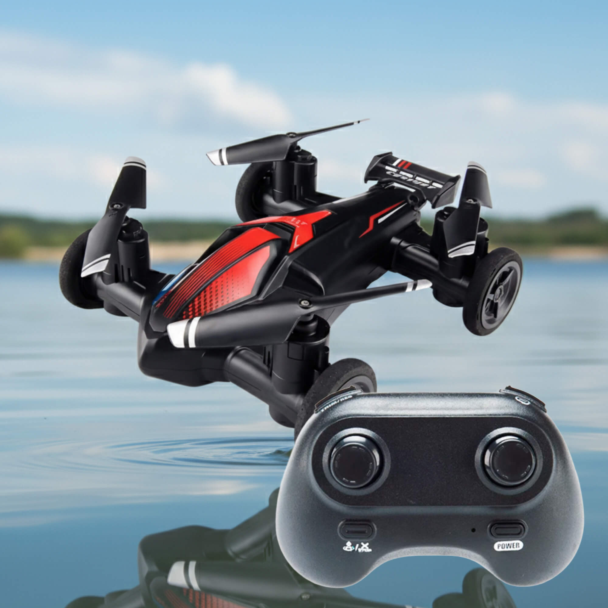 Multifunction Drone Toy for Kids | LED Lights, Easy Control & Perfect for Flying and Racing Adventures