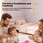 Multifunctional 37-Key Kinderpiano Keyboard with Microphone - Educational Electronic Piano Toy for Kids