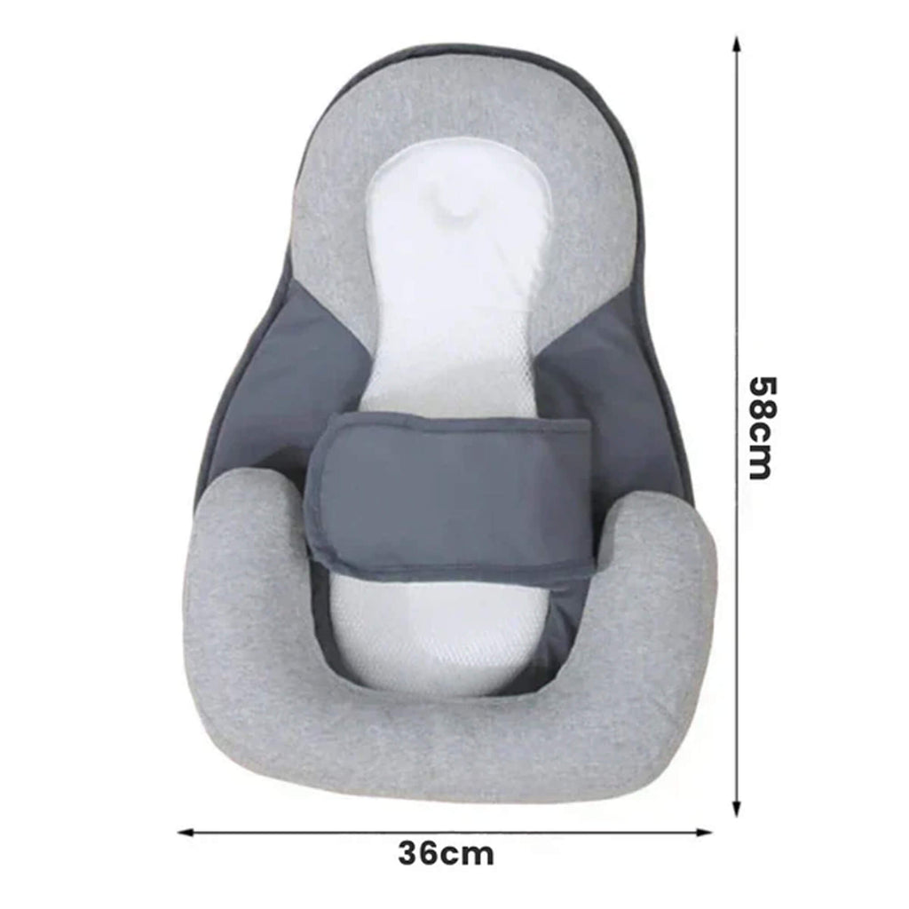 Newborn Reflux Pillow Bed – Sleep Pod Infant Nest with 15° Wedge | Portable Anti-Reflux Cushion & Baby Sleeping Nest for Colic Relief
