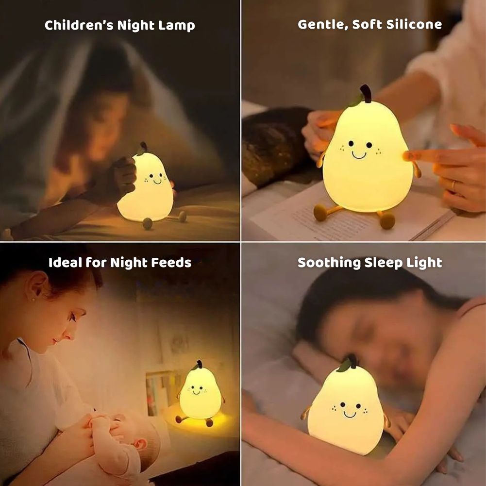 Plush Night Light Toy | Soft, USB-Rechargeable & Ideal for Toddlers' Bedtime Comfort
