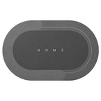 Bathroom Waterproof Floor Mat - Quick Drying & Absorbent Magic Mats with Rubber Backing