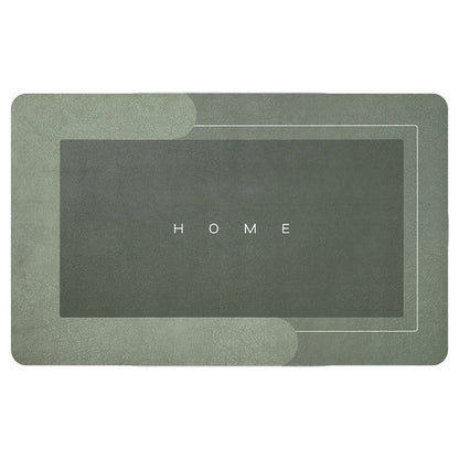Bathroom Waterproof Floor Mat - Quick Drying & Absorbent Magic Mats with Rubber Backing