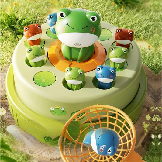 Frog Music Playset - Cheerful Frog Toy for Kids - Fun Musical Activity Set - Ideal for Early Learning and Development