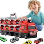 Multifunctional Toy Truck with Launch Track | Durable, Interactive & Ideal for Kids Aged 3+ Who Love Racing Adventures