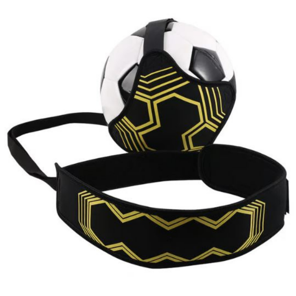 Solo Football Trainer | Elastic Band for Unlimited Practice & Skill Improvement for Kids and Adults