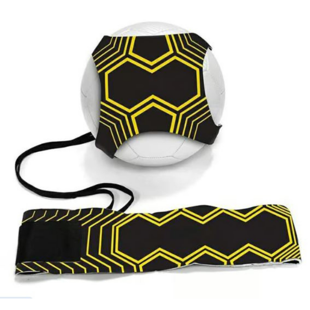 Solo Football Trainer | Elastic Band for Unlimited Practice & Skill Improvement for Kids and Adults