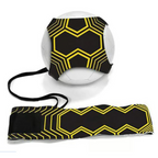 Solo Football Trainer | Elastic Band for Unlimited Practice & Skill Improvement for Kids and Adults