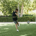 Solo Football Trainer | Elastic Band for Unlimited Practice & Skill Improvement for Kids and Adults