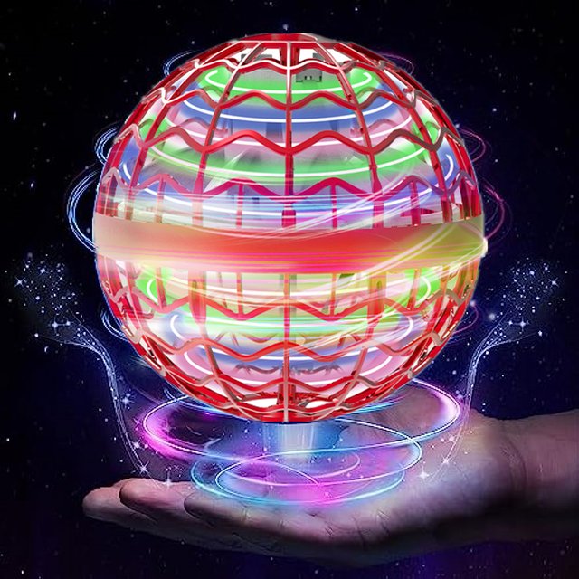 Flying Ball Spinner Toy - Hovering Orb with Spinning Action for Fun and Play