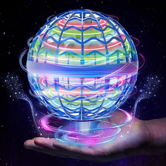 Flying Ball Spinner Toy - Hovering Orb with Spinning Action for Fun and Play