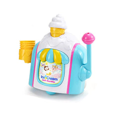 Ice Cream Bath Toy - Foam mobiles - Bathing with a soap pump