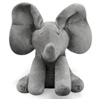 Interactive Peekaboo Singing Elephant | Soft Plush Toy with Music & Movement for Babies and Toddlers