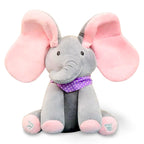 Interactive Plush Peekaboo Singing Elephant | Soft, Cuddly & Engaging Toy for Babies and Toddlers