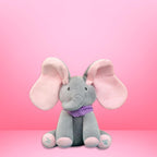Interactive Plush Peekaboo Singing Elephant | Soft, Cuddly & Engaging Toy for Babies and Toddlers