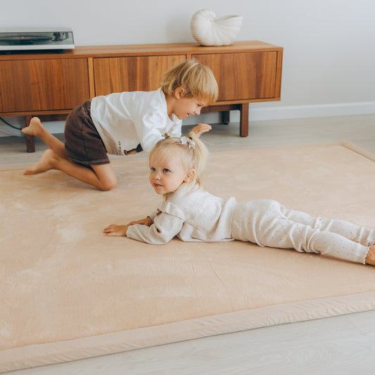 Premium Soft Play Mat | Cozy, Non-Toxic & Ideal for Baby's Adventure Zone