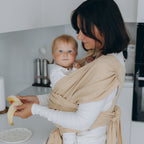 Adjustable Baby Sling Carrier for Infants - Comfortable Babywearing Solution for Parents on the Go