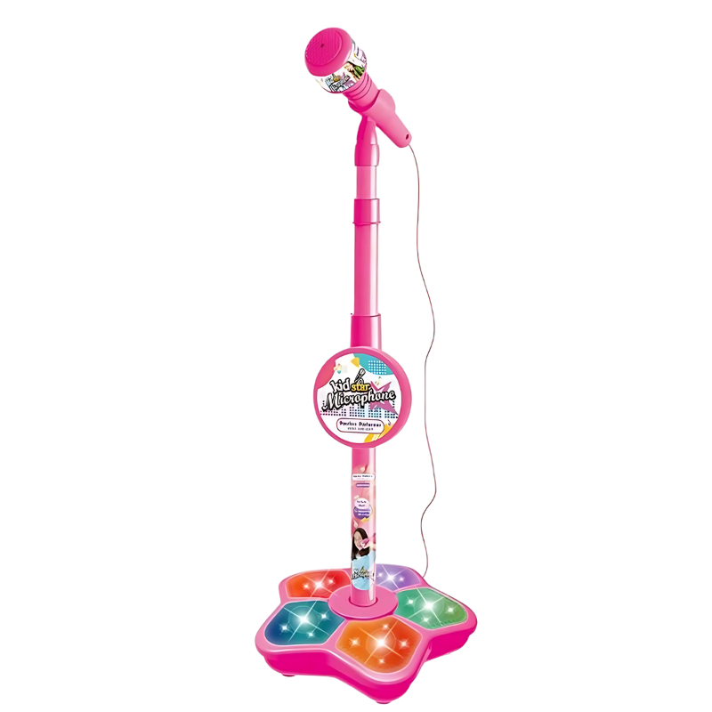 Kids Karaoke Microphone Toy – Wireless Singing Mic with Lights & Sound for Children