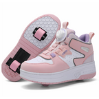 Adjustable Children's Sneakers with Foldable Wheels | Breathable, Non-Slip & Ideal for Active Adventures