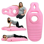 Inflatable Pregnancy Pillow | Ergonomic Support, Soft PVC Material & Ideal for Yoga, Maternity Comfort & Outdoor Use
