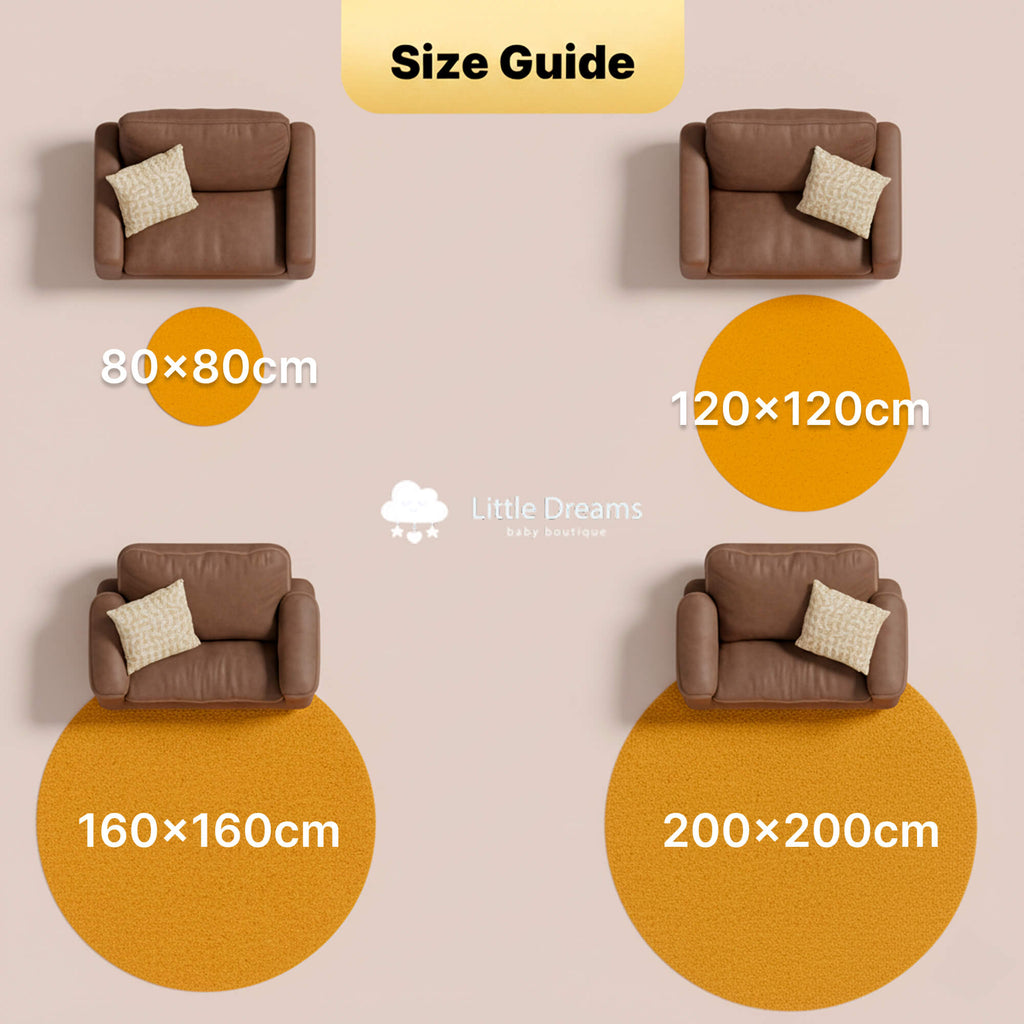 Play Mat for Infants | Safe and Soft Play Mat for Babies, Sensory Rug for Play Areas