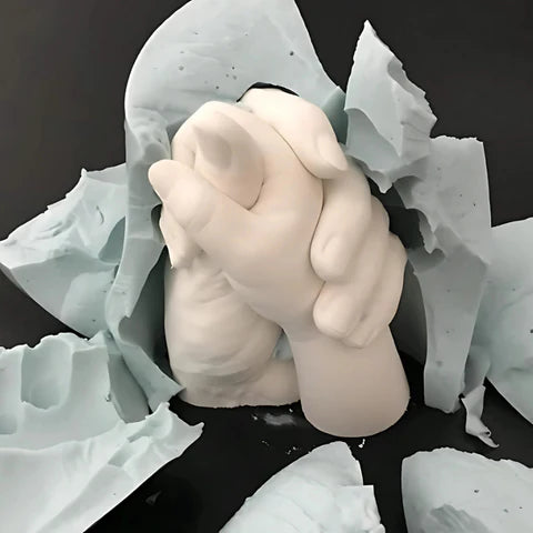 Baby Hand & Foot Casting Kit | Non-Toxic, Quick Molding & Perfect Keepsake for Baby's First Moments