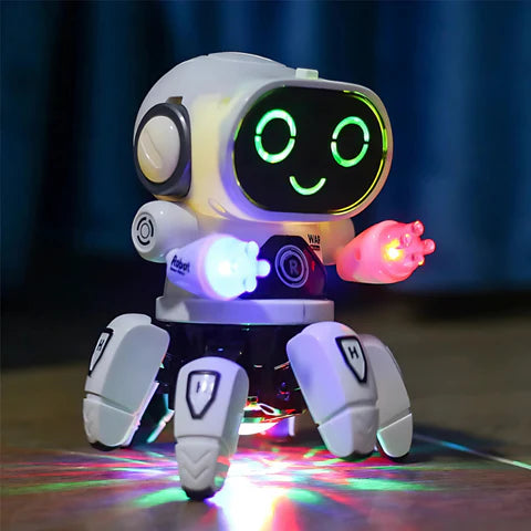 Dancing Music Robot with Colorful LED Lights | Interactive Moves for Kids Aged 1-5 Years