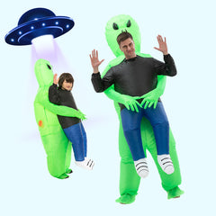 Inflatable alien costume