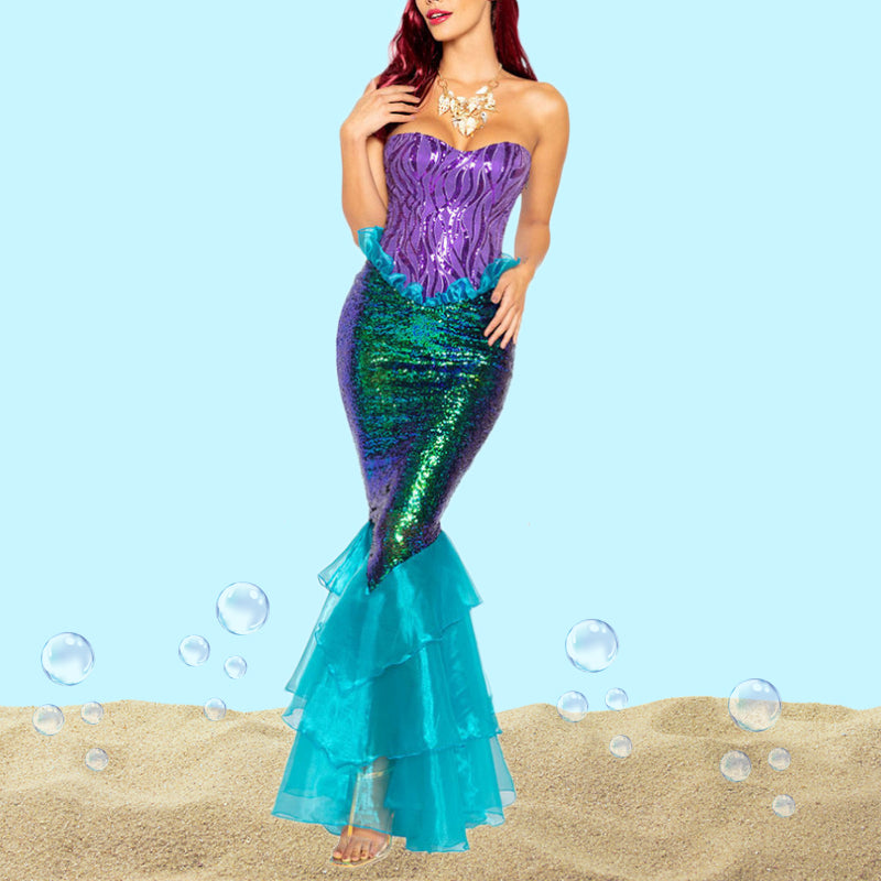 Princess Mermaid Siren Costume
