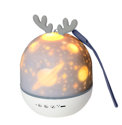 Star Projector Night Light with Sky Projection for Relaxation and Sleep Enhancement in Bedroom and Nursery