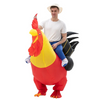 Image of Inflatable Chicken Outfit Kids and Adults Costume