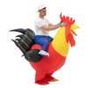 Image of Inflatable Chicken Outfit Kids and Adults Costume