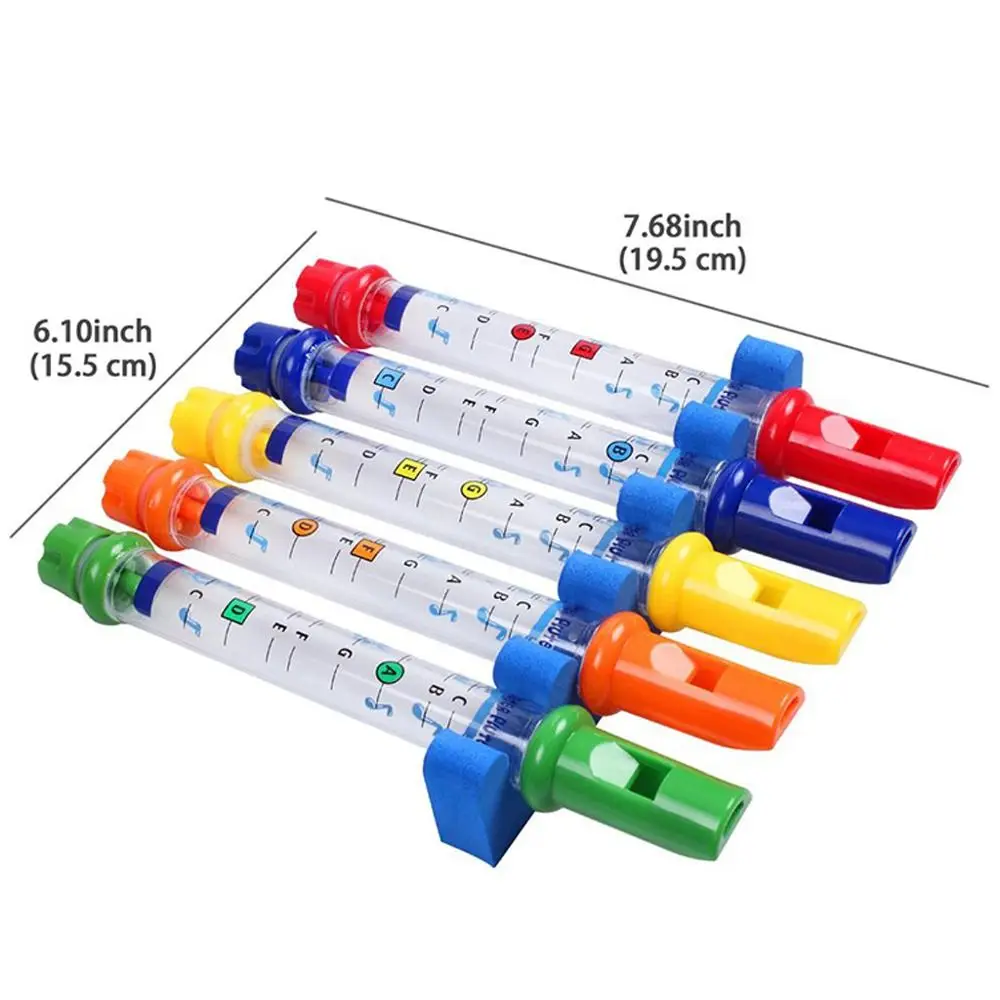 Bath Time Flutes Tub Toys for 2 3 4 5 Years Old