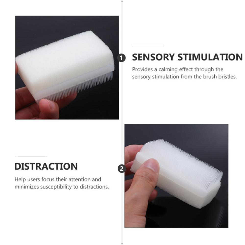 Sensory Autism Fidget Toys Brush Brushing for Kids and Adults
