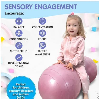 Peanut Ball Autism Sensory Ball for kids with ASD