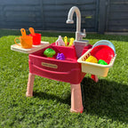 Magic Water Play Kitchen | Realistic Tap, Safe Materials & Engaging Role-Play for Kids