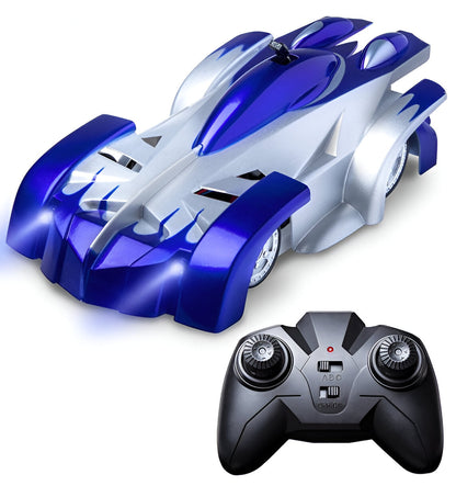 Wall Climbing Car with Remote Control  - Thrilling Gravity-Defying High-Speed Stunt Vehicle for Kids