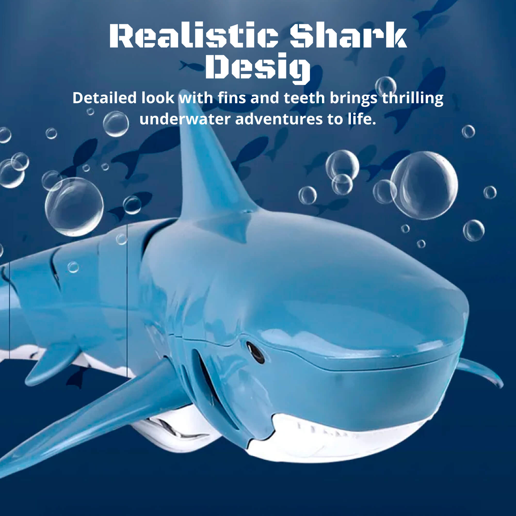 Remote Controlled Shark Toy | Realistic Motion, Water-Spraying Action & Perfect for Pool Fun and Group Play