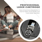 Portable Retro CD Player | Bluetooth Connectivity & Built-In Speakers for Music Lovers