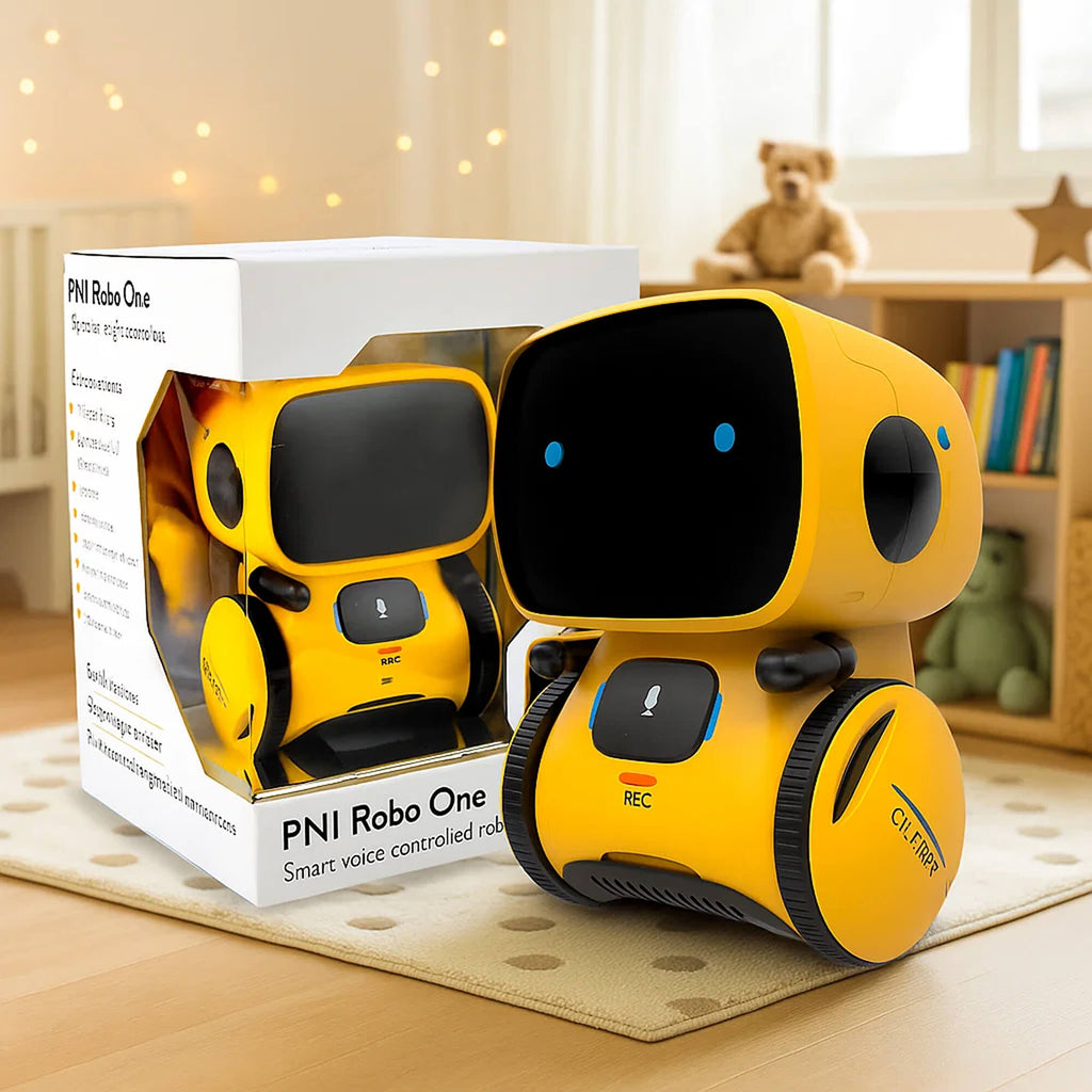Interactive Learning Robot | Voice-Activated, STEM Enrichment & Emotional Support for Kids Aged 3+