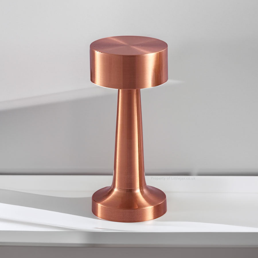 Minimalist Cordless Battery Powered Table Lamp