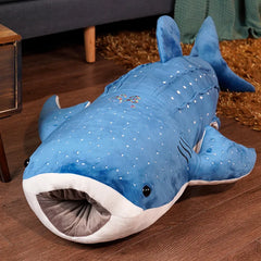 Plush Whale Shark Toy – Soft & Cuddly Giant Shark Plushy for Kids