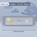 Baby Bed Guardrail Safety Railing - Protective Barrier for Kids' Beds, Bed Fence for Child Safety, 1pc Bed Rail Guard
