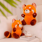 Breathing Soft Plush Red Panda Toy | Hypoallergenic, Cuddly & Ideal for Imaginative Play for Children Aged 3 and Up