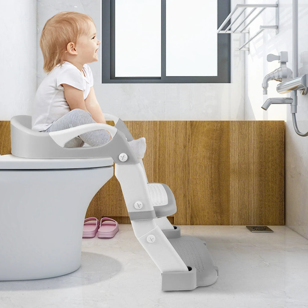 Adjustable Potty Training Seat | Non-Slip, Compact Design & Comfortable Toilet Training Essentials