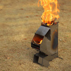 Portable Outdoor Rocket Wood Burning Stove | Lightweight, Efficient & Ideal for Camping and Backyard Gatherings