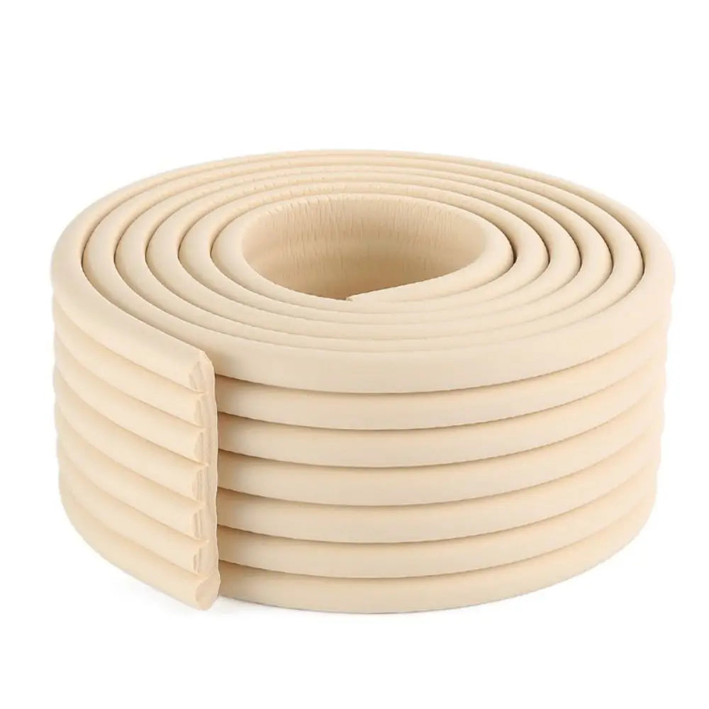 Kids Window Sill Desk Edge Guard Strip - Thickened Baby Safety Wall Corner Protector, Self-Adhesive 2m Anti-Collision Cushion for Childproofing